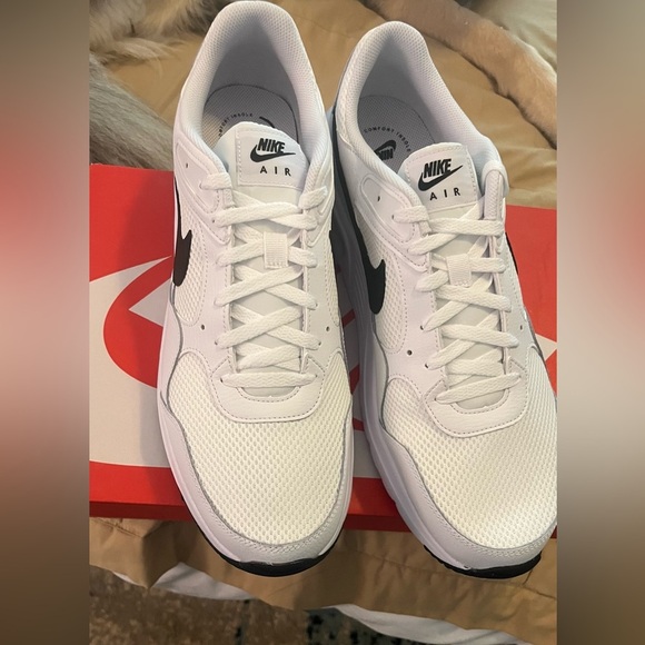 👟NIB! Nike Air Max SC Size 14 White with Black Accents👟 - Picture 11 of 12